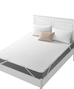 Protector de colchón impermeable acolchado para cama tamaño