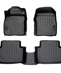 Juego de tapetes SMARTLINER a medida para 2 -Negro