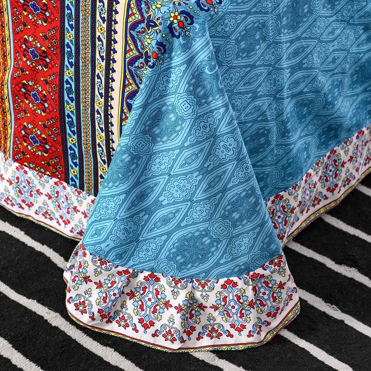 HNNSI Sábana Plana Bohemia Exótica de Rayas, Sábana Plana - Imagen 3