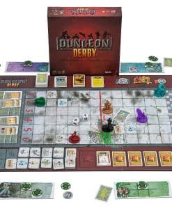 Dungeon Derby Deluxe, Juego de Mesa de Apuestas y Carreras