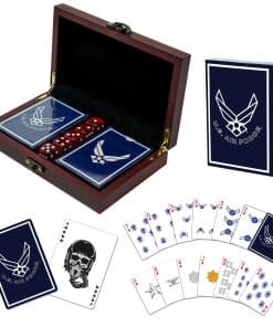 Baraja de Cartas y Dados de la Fuerza Aérea de los EE. UU.