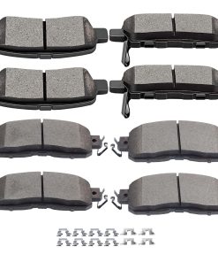 Juegos de Pastillas de Freno de Cerámica SCITOO, 8 Piezas