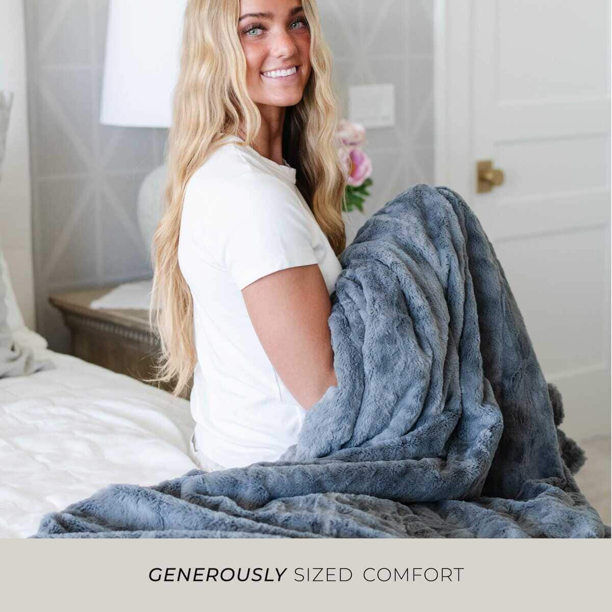 Manta de Lanzamiento GRACED SOFT LUXURIES Grande Súper - Imagen 3