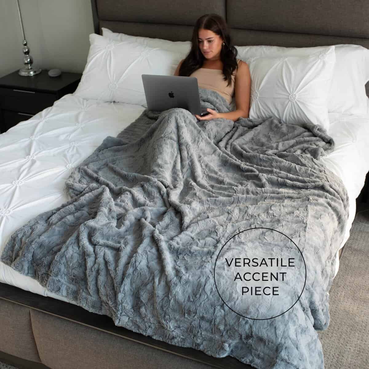 Manta de Lanzamiento GRACED SOFT LUXURIES Grande Súper - Imagen 4