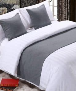 Mengersi Protector de Cama Corredor Escárfil para Cama