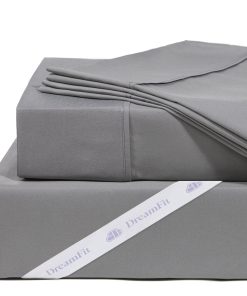 Juego de Sábanas DreamFit DreamChill de Bambú -Gris