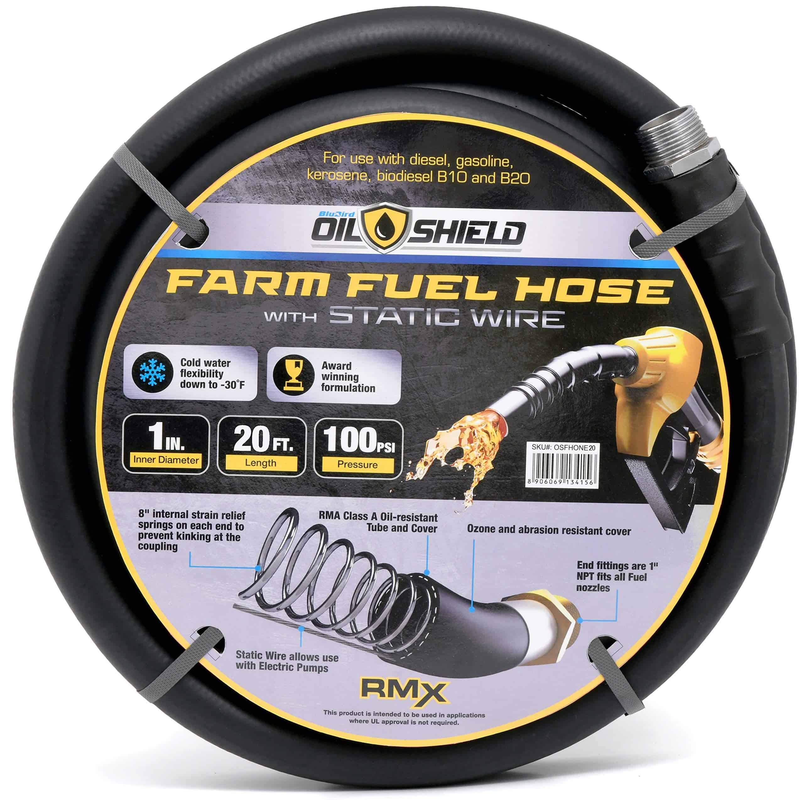 Manguera de transferencia de combustible Oil Shield