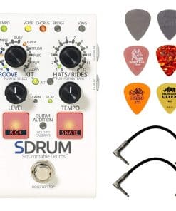 Pedal de Efectos de Batería Strummable DigiTech SDRUM con 2