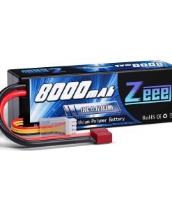 Batería Lipo Zeee 3S 8000mAh 11.1V 100C con Conector T