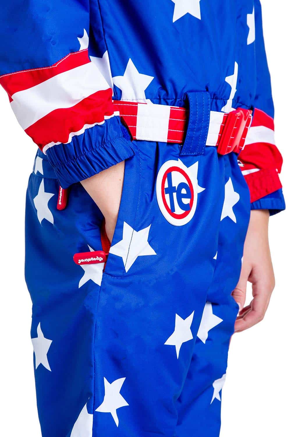 Conjunto de esquí Tipsy Elves con bandera estadounidense - Imagen 5
