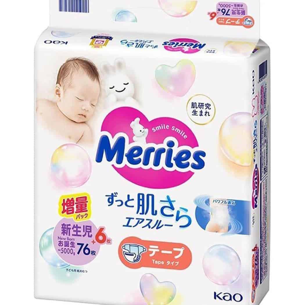 Pañales Protector de Incontinencia Unisex Merries, 82