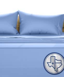 Juego de Sábanas 100% Algodón Egipcio -Azul Profundo