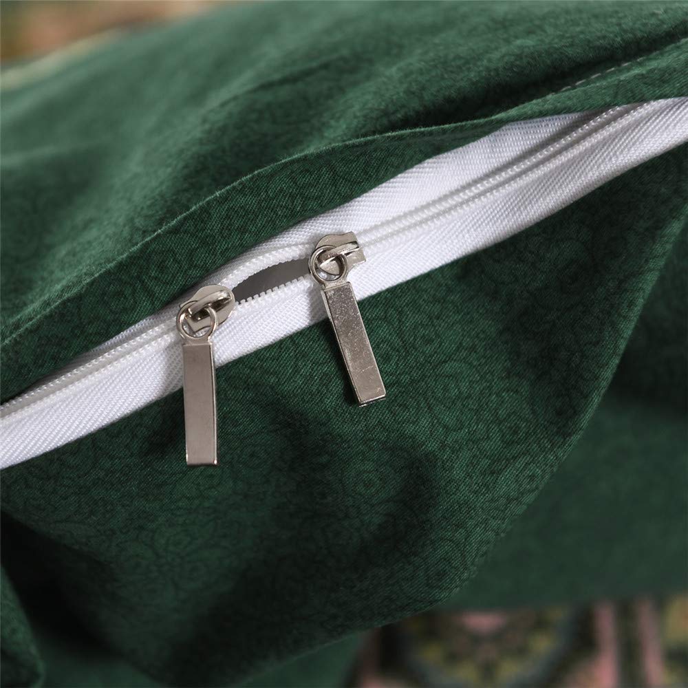 ABREEZE Juego de Funda Nórdica Damasco Bohemio Paisley Boho - Imagen 9