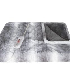 Manta Eléctrica con Calefacción de Lujo de Piel Sintética