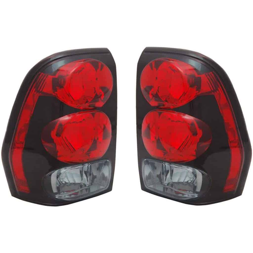 Par de luces traseras traseras para Chevy Trailblazer