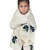 Aran Crafts Manta para Bebé de Lana Merino con Diseño de