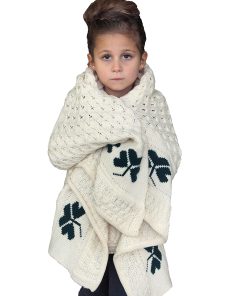 Aran Crafts Manta para Bebé de Lana Merino con Diseño de