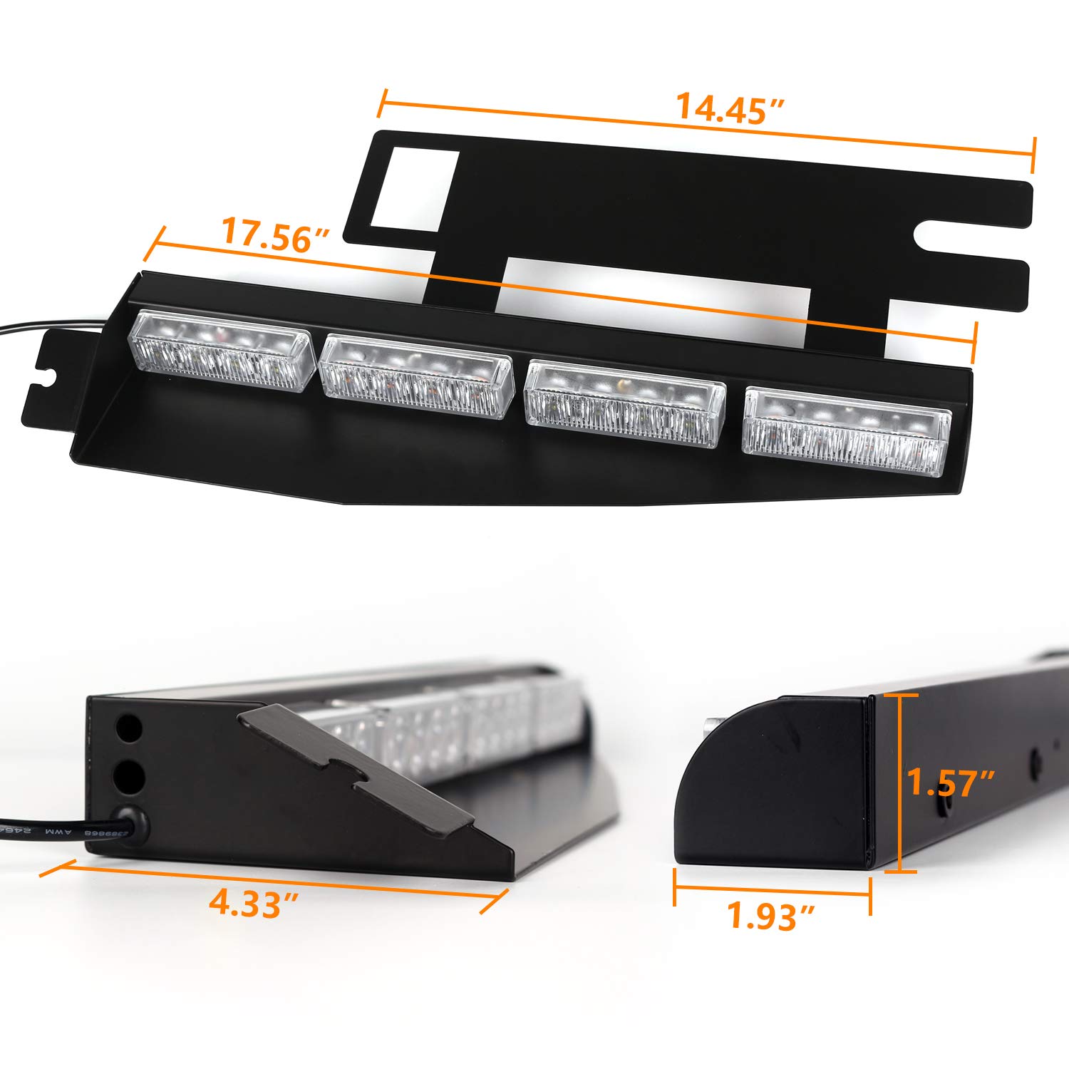 ASPL 32LED Luces de Visera 26 Patrones de Destellos - Imagen 6