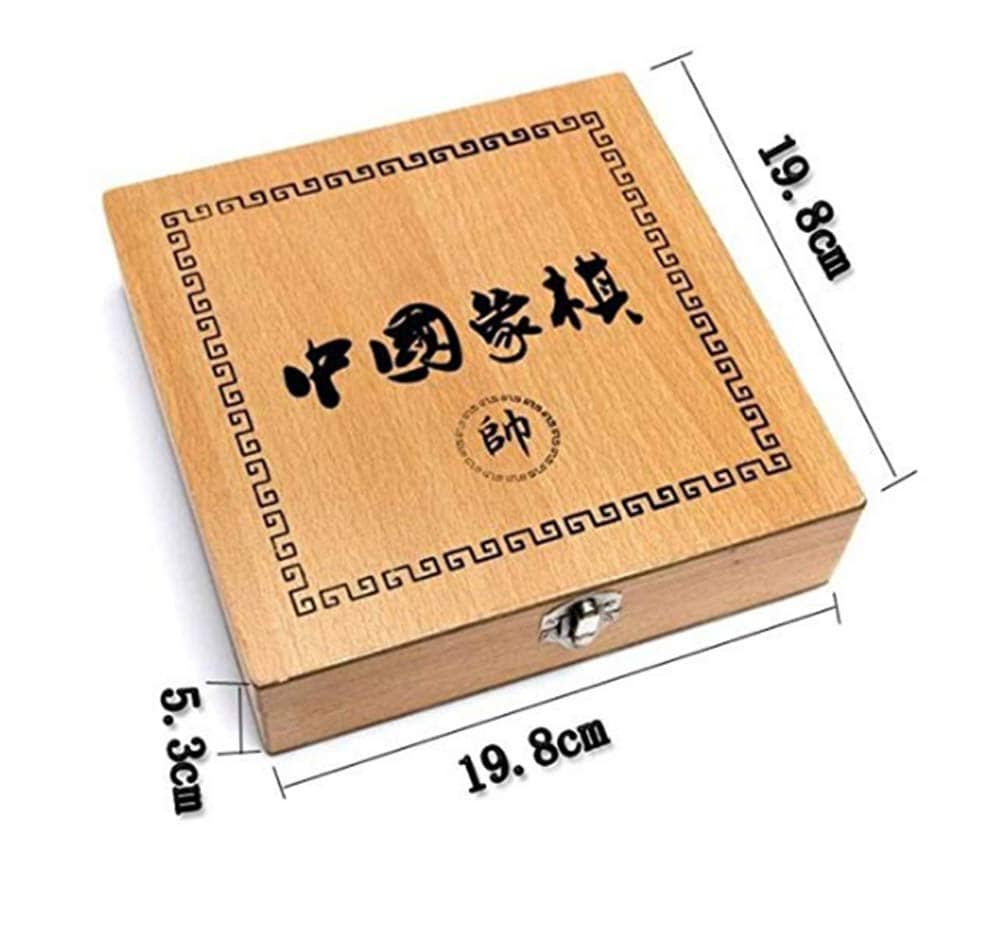 Juego de Ajedrez Chino de Madera de Haya GoodPlay Xiangqi - Imagen 8