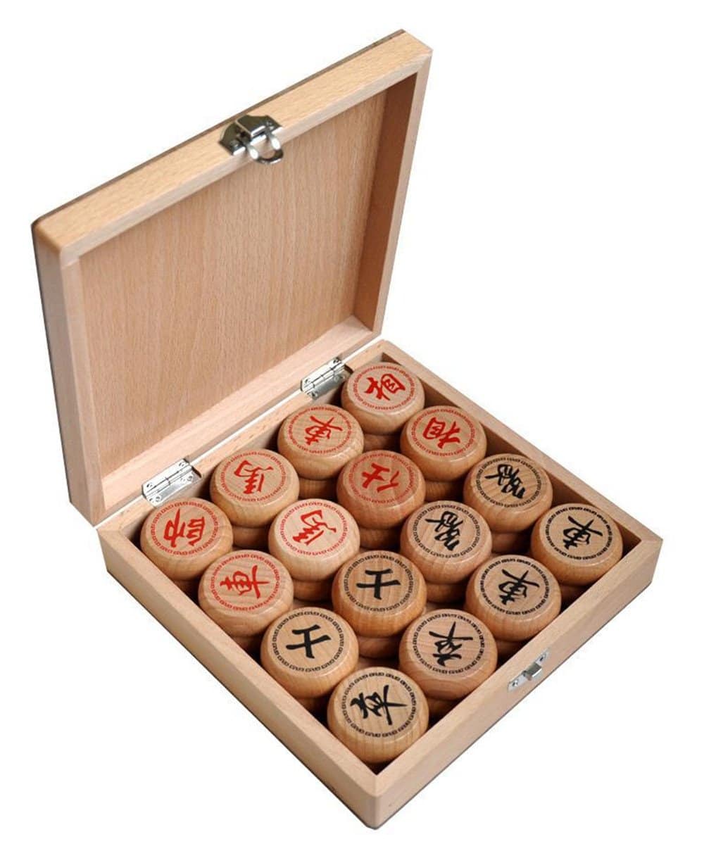 Juego de Ajedrez Chino de Madera de Haya GoodPlay Xiangqi - Imagen 5