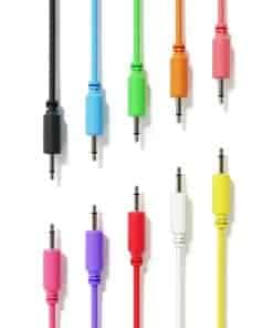 Cables de Parche Modular Mono TS 3.5mm -10-Pack