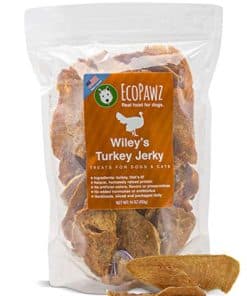 EcoPawz Wiley's Turkey Jerky Pet Treats | Snacks para