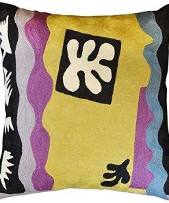 Funda de cojín amarilla Matisse Gold para silla estilo