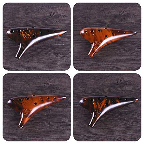 Ocarina Joy of Wood Thrush de 12 Agujeros Alto C Sweet - Imagen 8