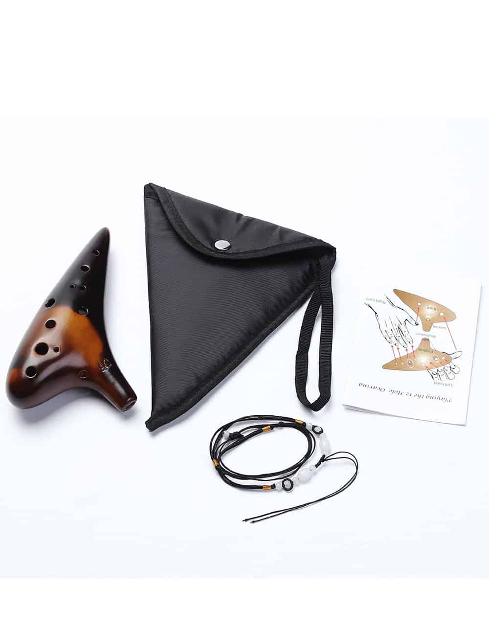 Ocarina Joy of Wood Thrush de 12 Agujeros Alto C Sweet - Imagen 10