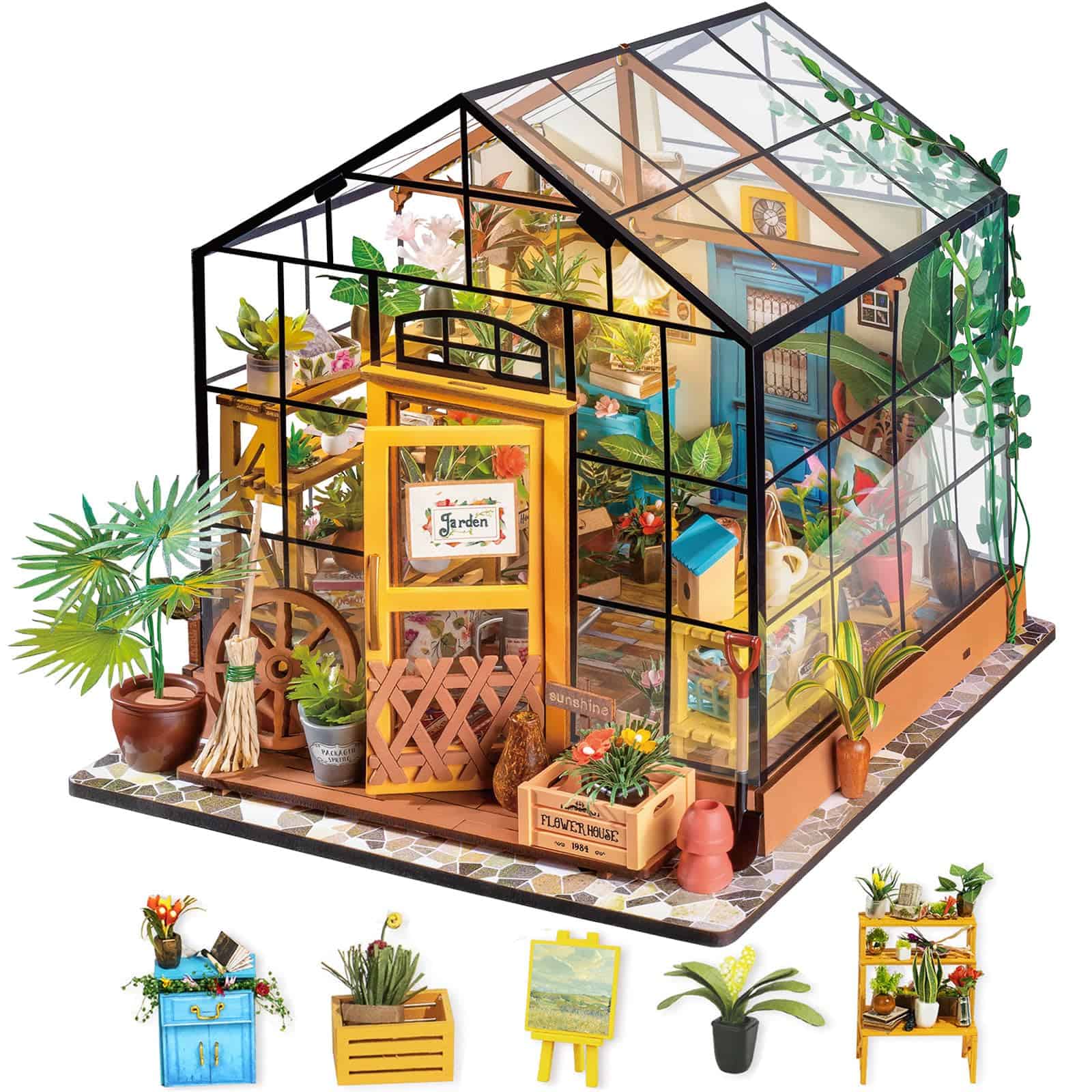 Kit de Casa en Miniatura DIY Rolife - Mini Diorama 1/18 Kit