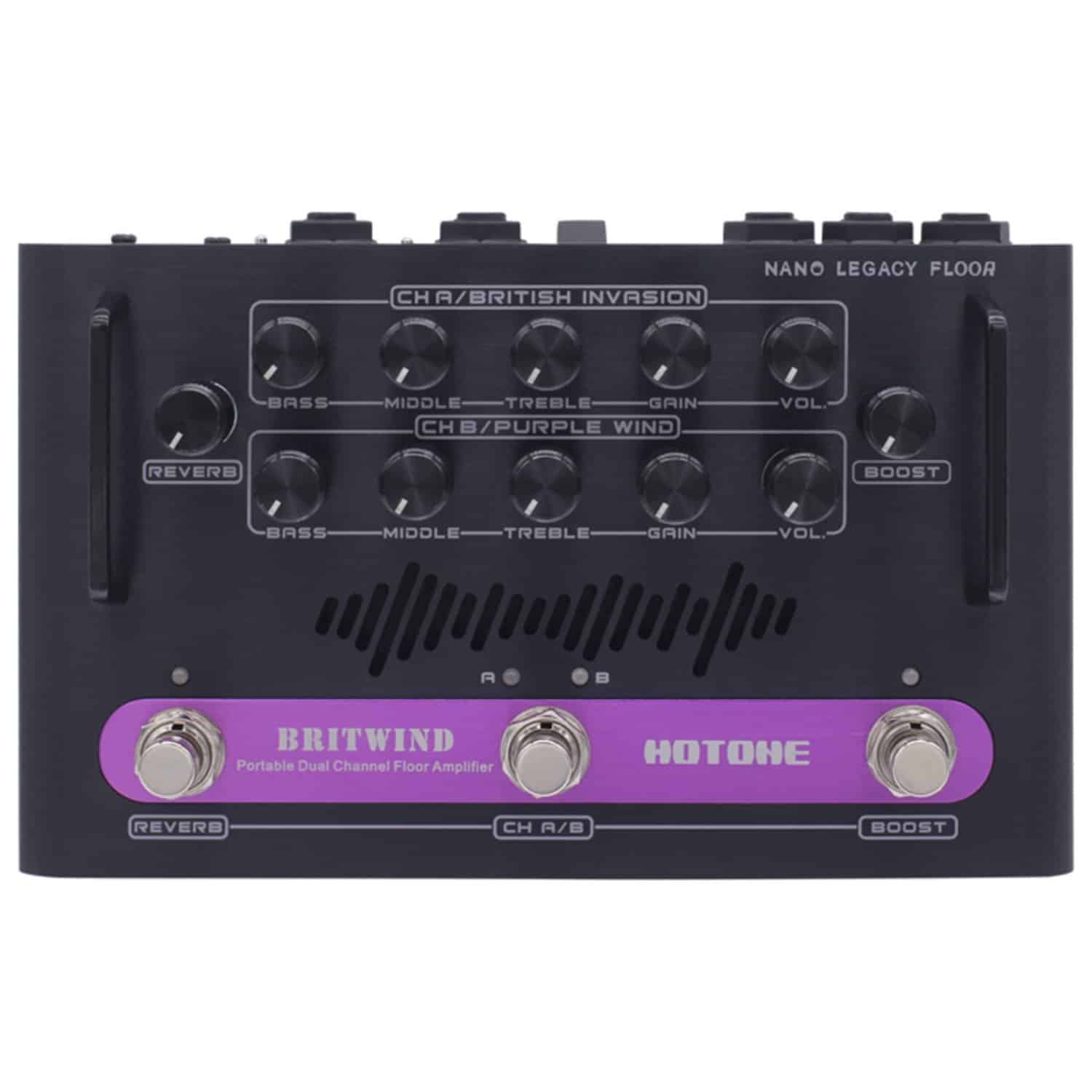 Amplificador de piso de 2 canales Hotone BritWind de 75