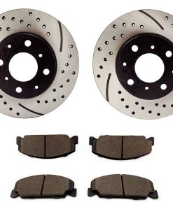 Juego de frenos delanteros Atmansta QPD10007 con rotores