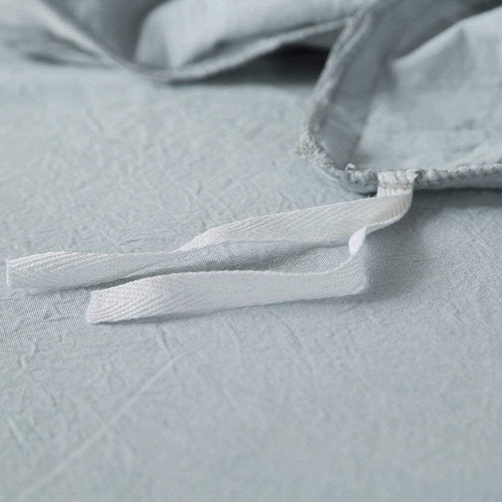 Set de Ropa de Cama de Algodón Lavado Chambray Eikei en - Imagen 8