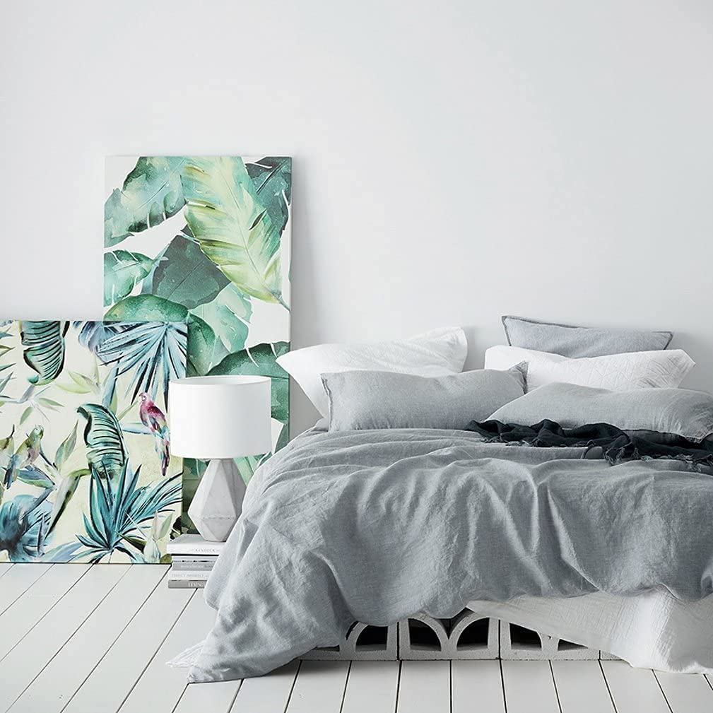 Set de Ropa de Cama de Algodón Lavado Chambray Eikei en