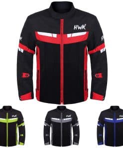 Chamarra de Moto HWK Talla 3X-Large en Rojo