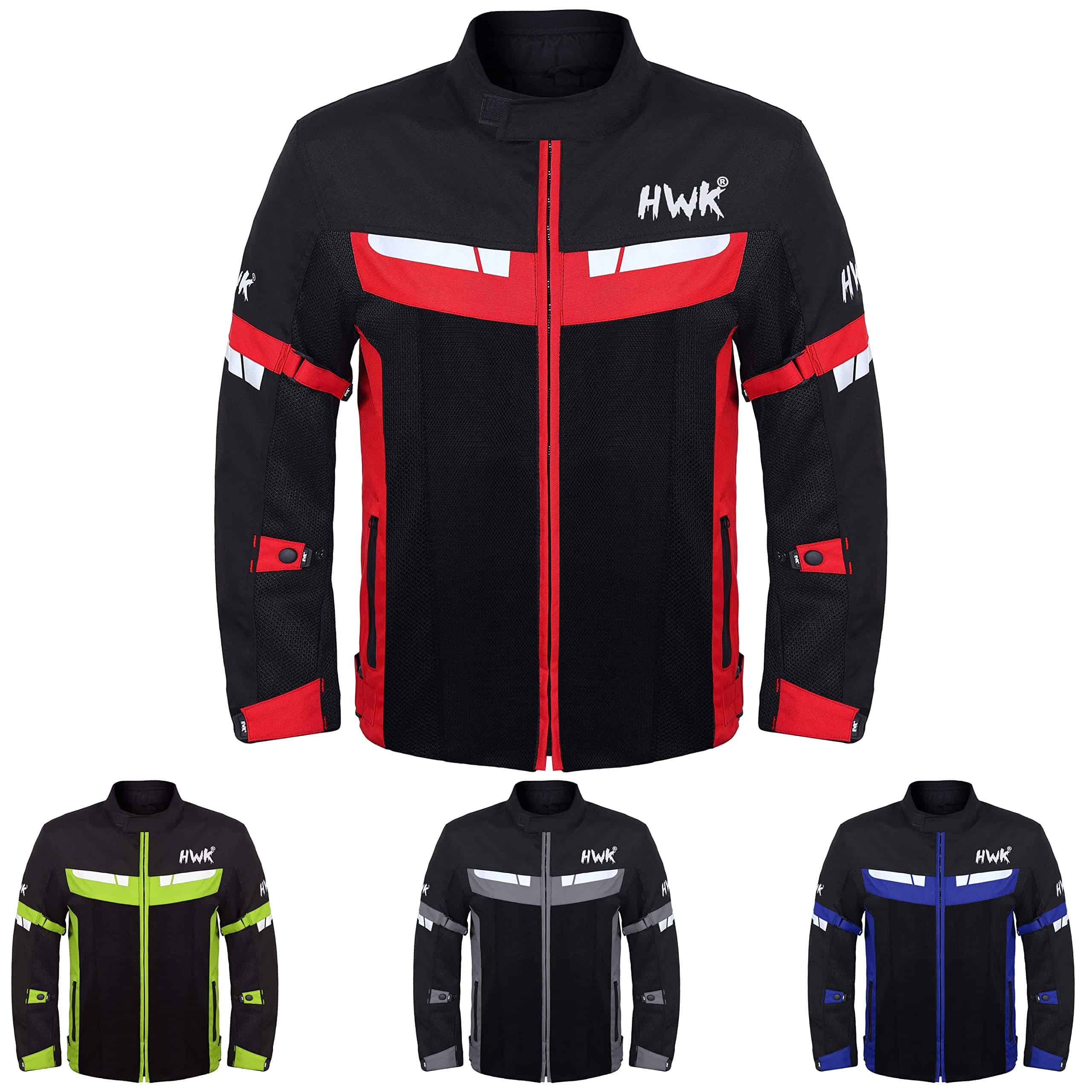 Chamarra de Moto HWK Talla 3X-Large en Rojo