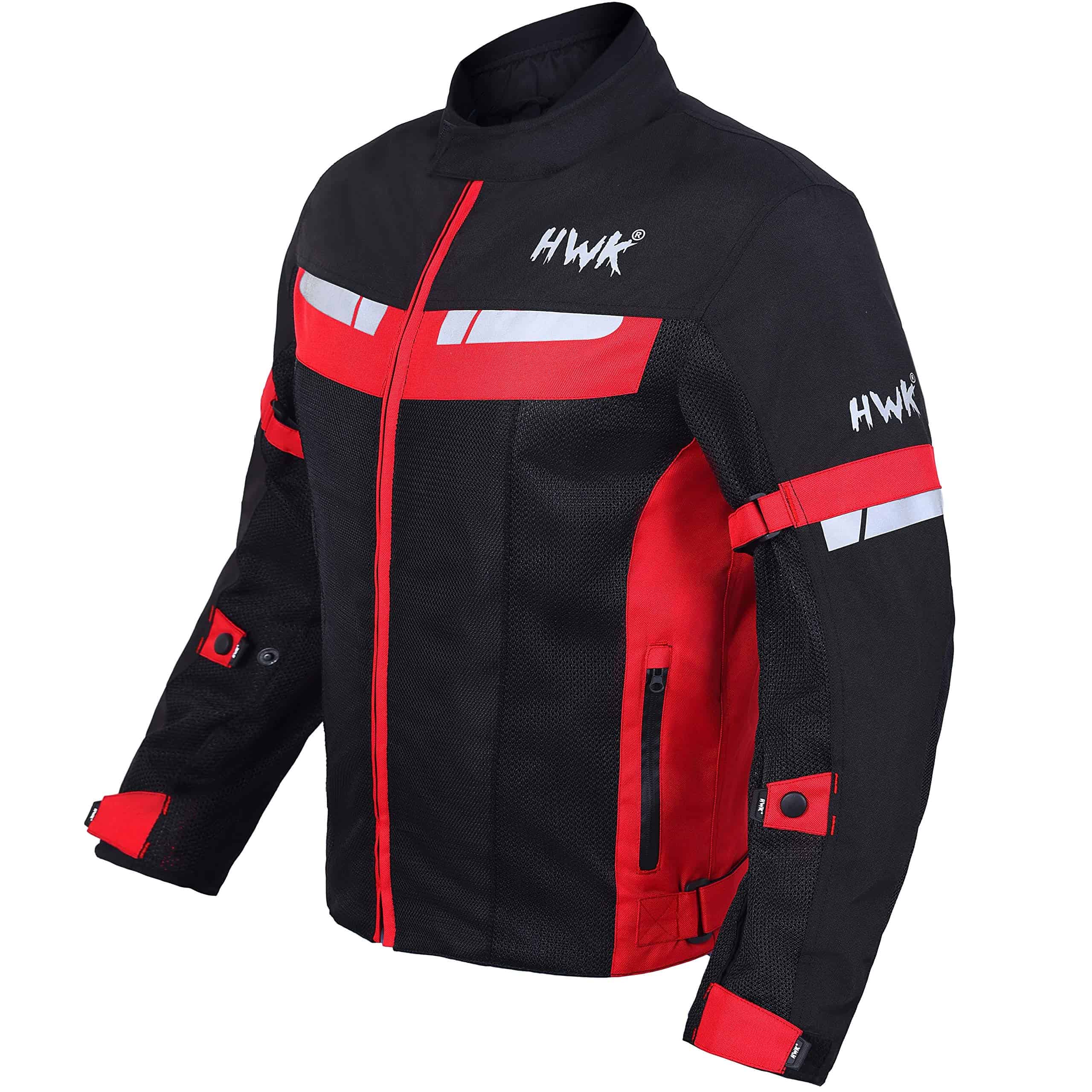 Chamarra de Moto HWK Talla 3X-Large en Rojo - Imagen 3