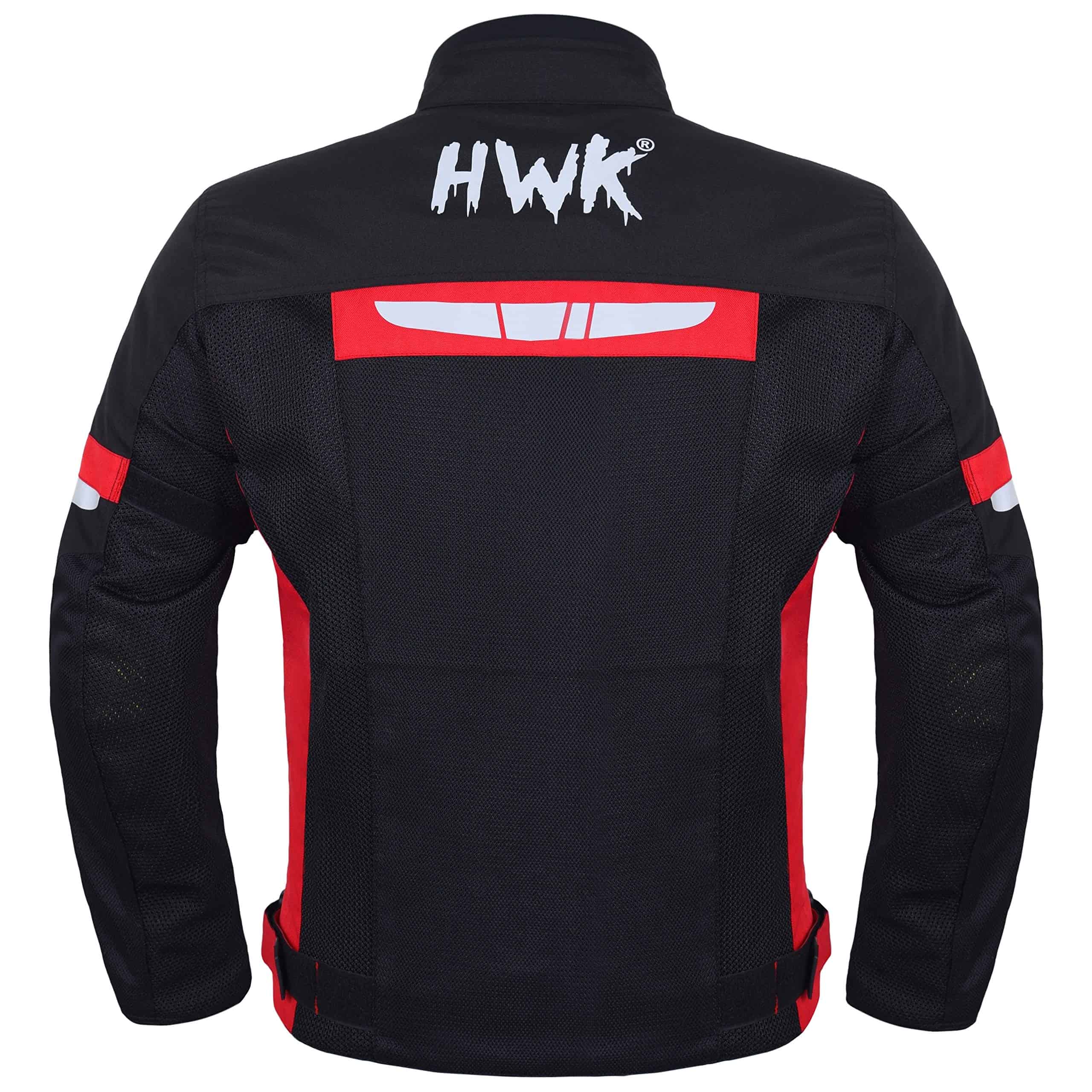 Chamarra de Moto HWK Talla 3X-Large en Rojo - Imagen 10