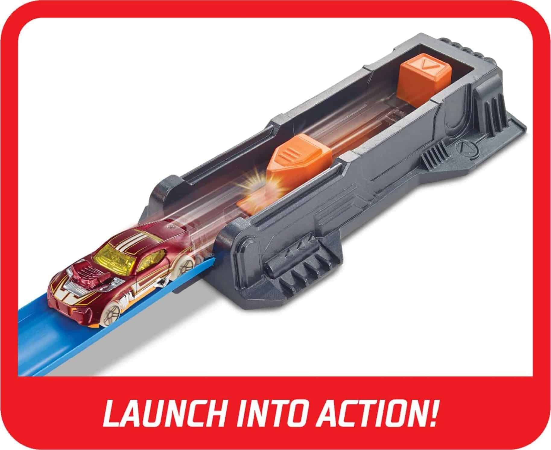 Hot Wheels Juego de Pista de Autos de Juguete, Corkscrew - Imagen 4