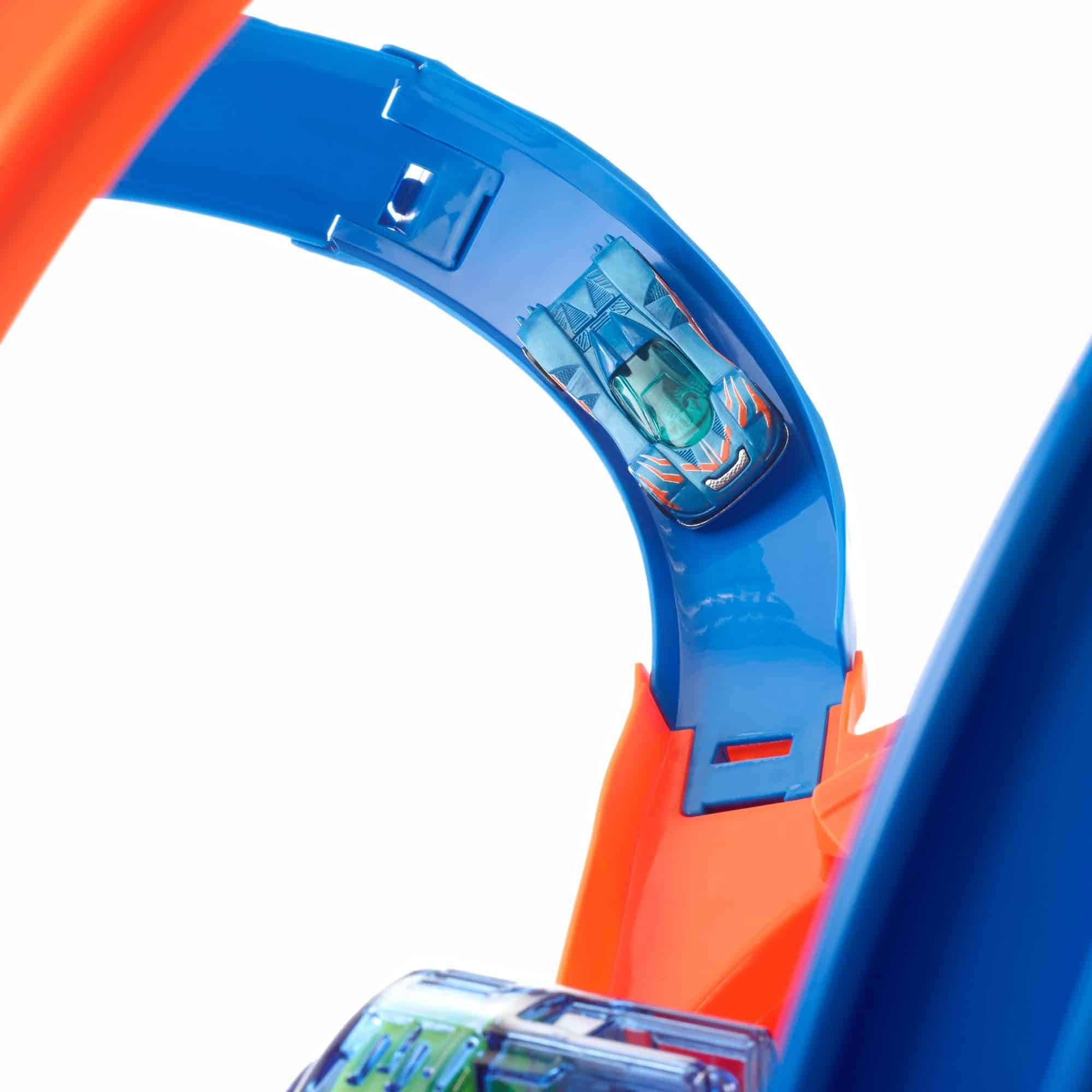 Hot Wheels Juego de Pista de Autos de Juguete, Corkscrew - Imagen 8