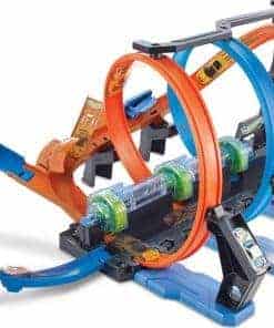 Hot Wheels Juego de Pista de Autos de Juguete, Corkscrew