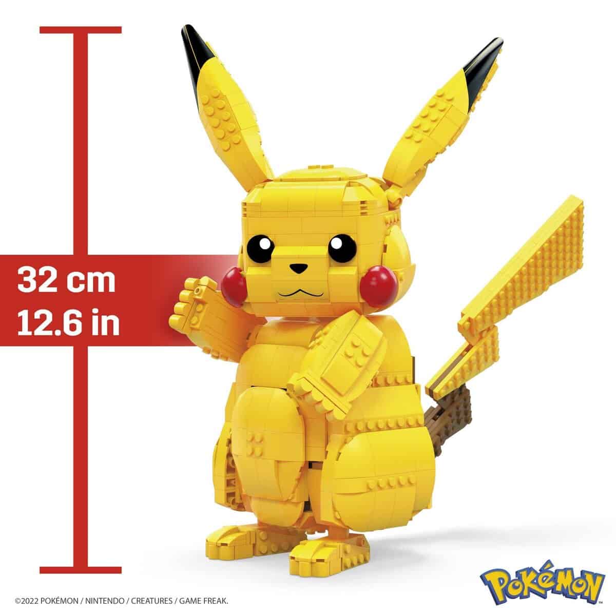 Set de Juguetes de Construcción MEGA Pokémón Jumbo Pikachu - Imagen 6