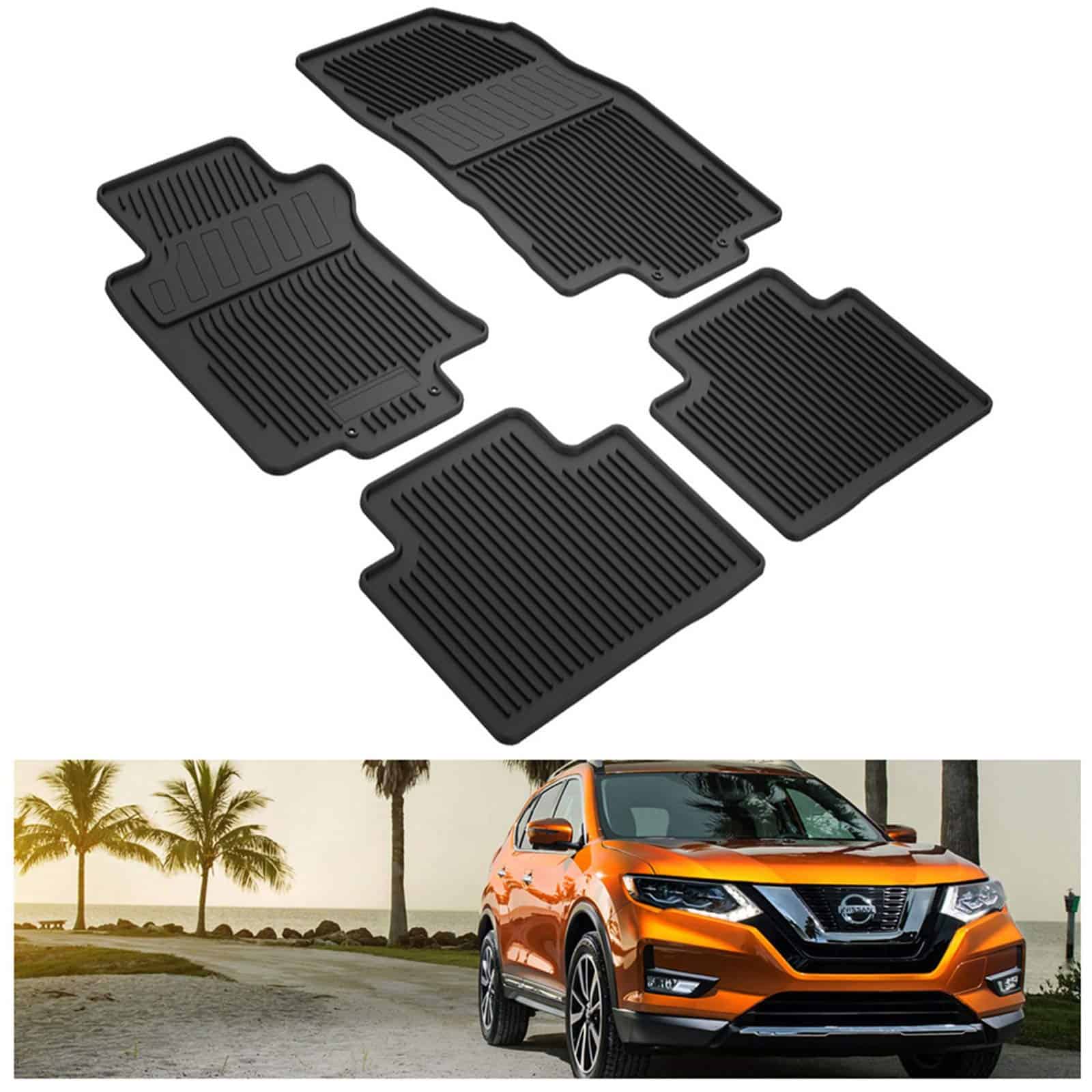 Tapetes KIWI MASTER compatibles para Nissan Rogue 2014-2020