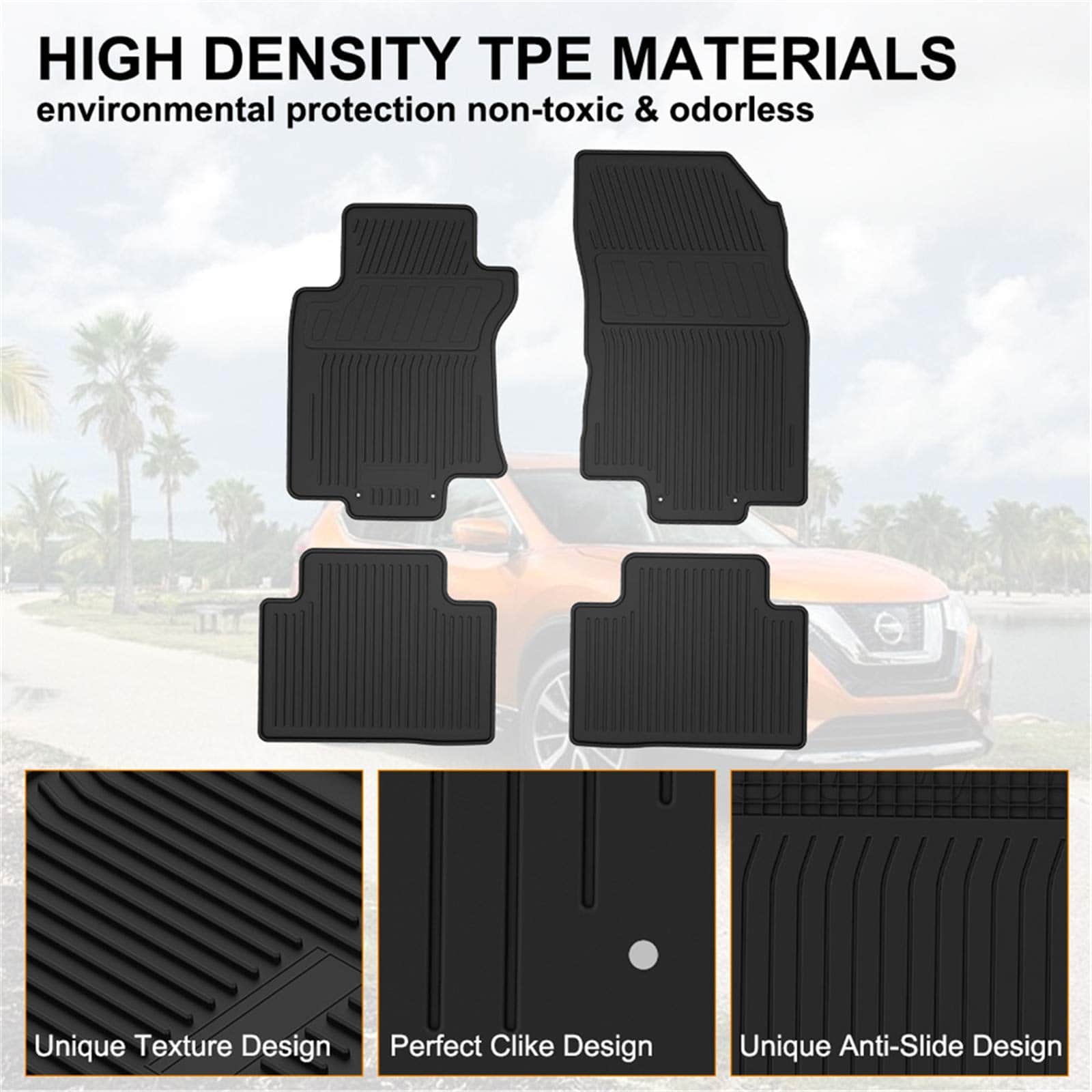 Tapetes KIWI MASTER compatibles para Nissan Rogue 2014-2020 - Imagen 4