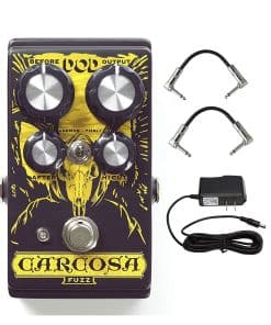 Pedal de Fuzz Analógico DOD Carcosa Estilo Silicona Pedal