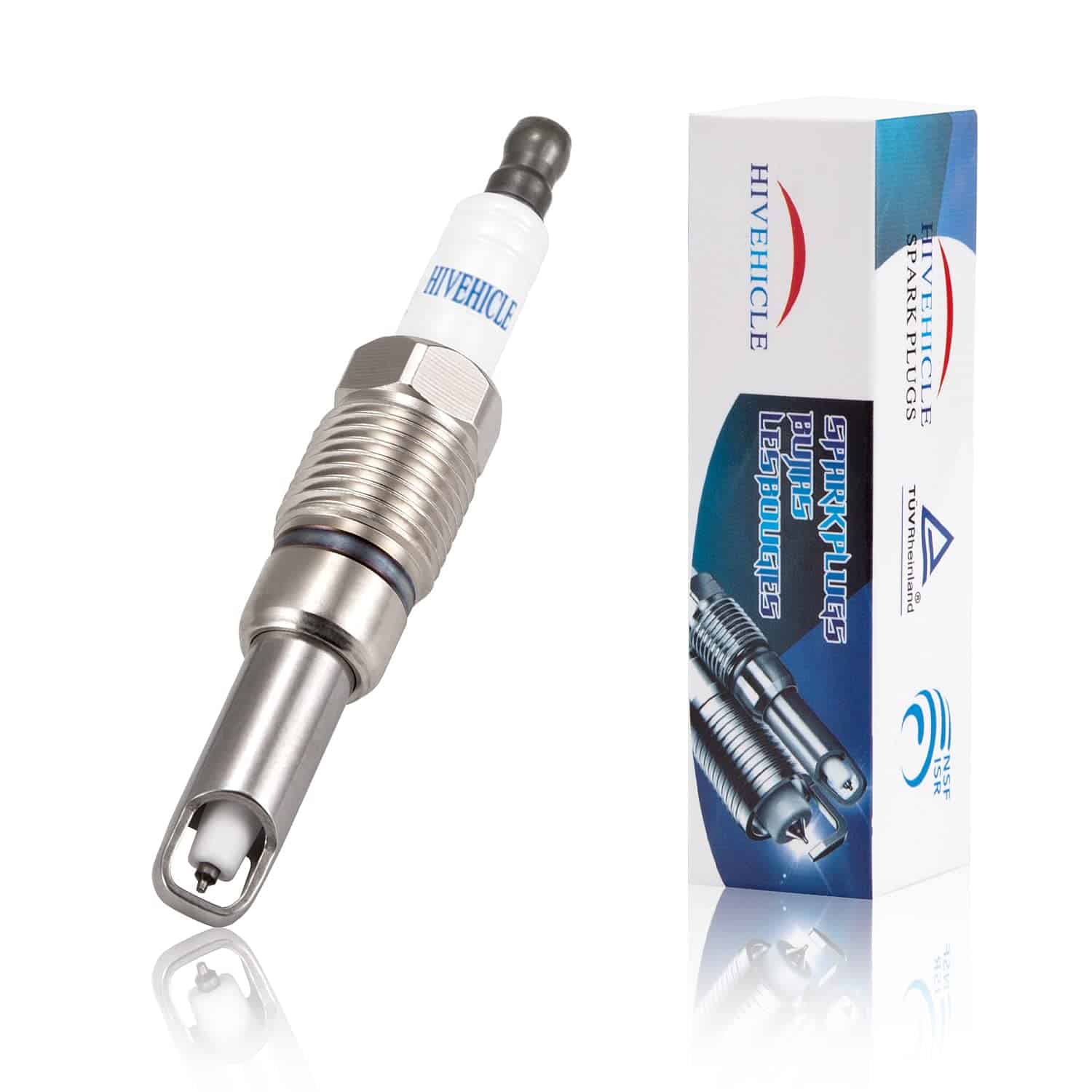 Bujías de Platino HiVehicle V7401 - Reemplazo de SP515 HT15 - Imagen 6