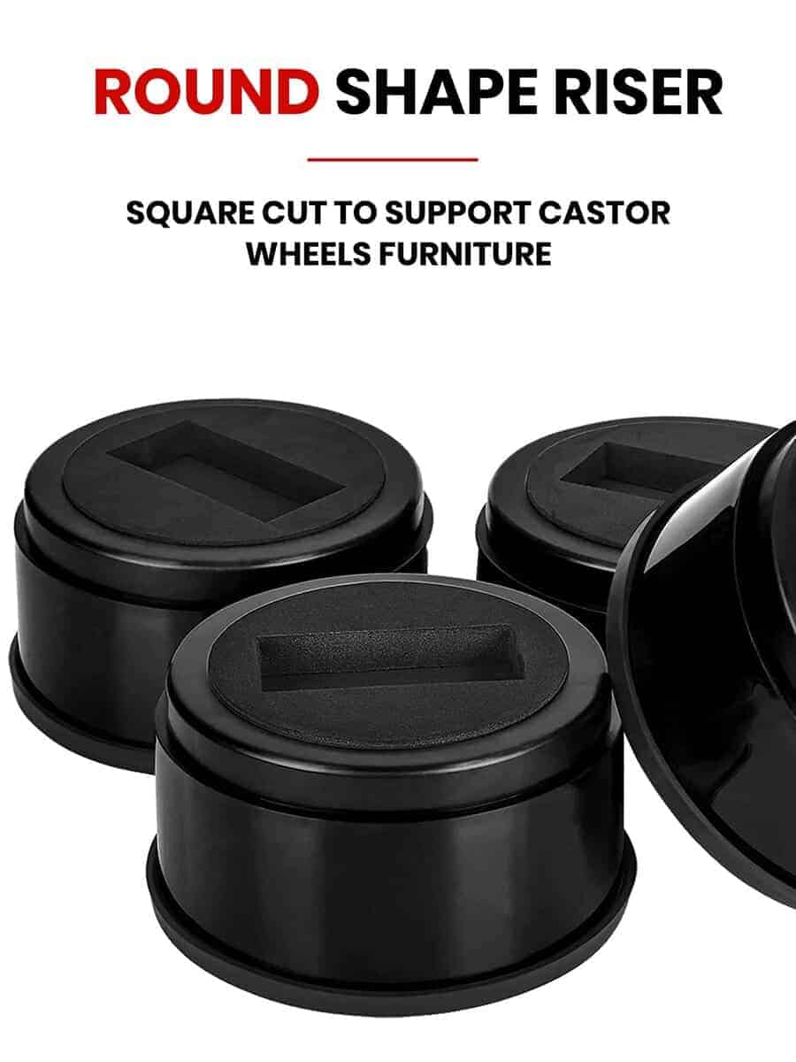 Elevadores de cama apilables de iPrimio, Para Ruedas, - Imagen 3