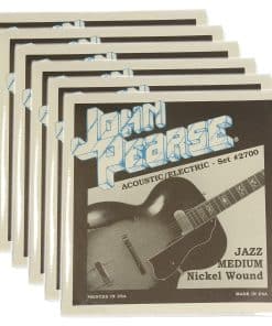 Cuerdas Eléctricas John Pearse Pure Nickel Jazz Medium