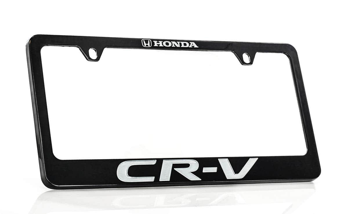 Porta placas para matrícula Honda CR-V de Zinc recubierto - Imagen 3