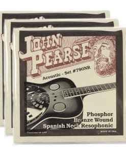 Cuerdas de guitarra acústica John Pearse -ete de 3)